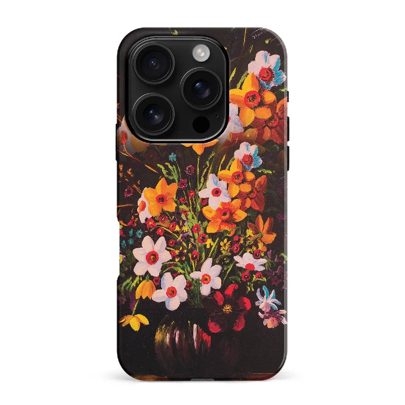 Serene Painted Petals Phone Case