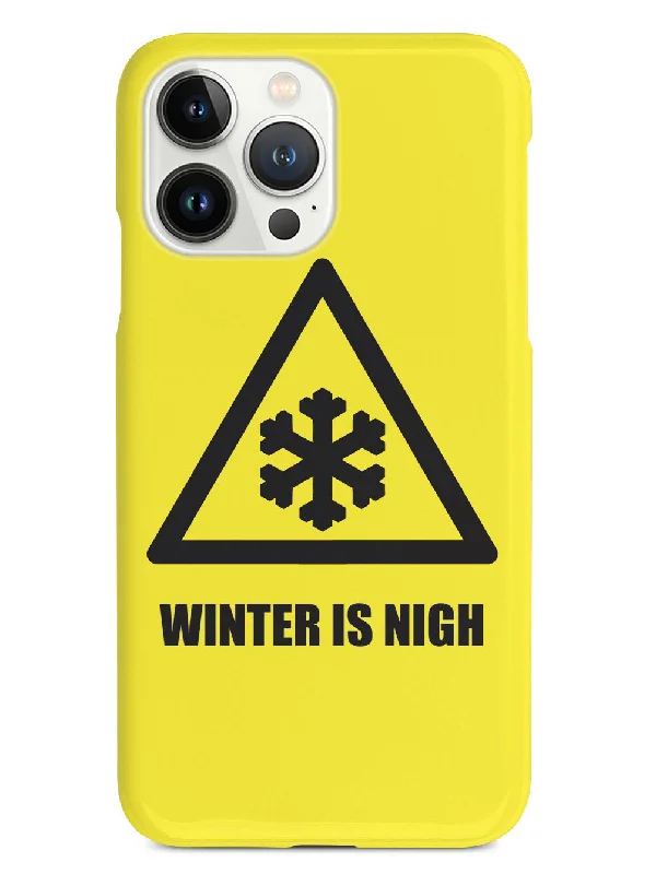 Snowflake - Winter Is Nigh - White Case