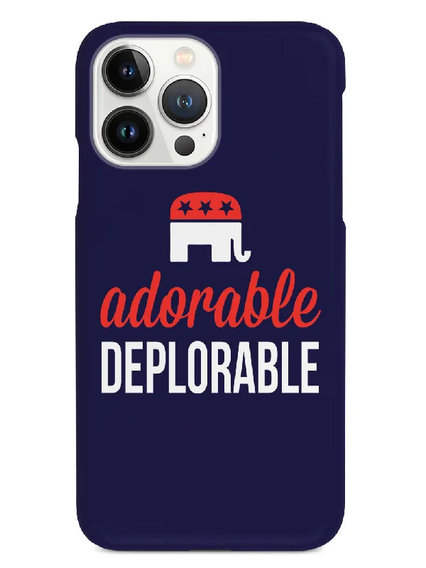 Adorable Deplorable - Red, White, and Blue Case