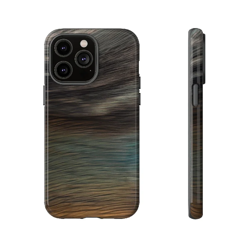 Brush Strokes Ink Art - Protective Phone Case