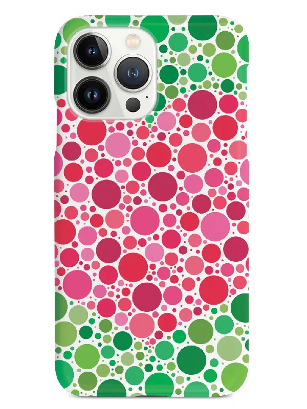 Color Blind Test - Heart - Polka Dots Case