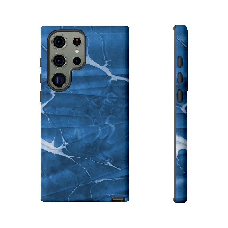 Ebru Blue Android Case - Protective Phone Case