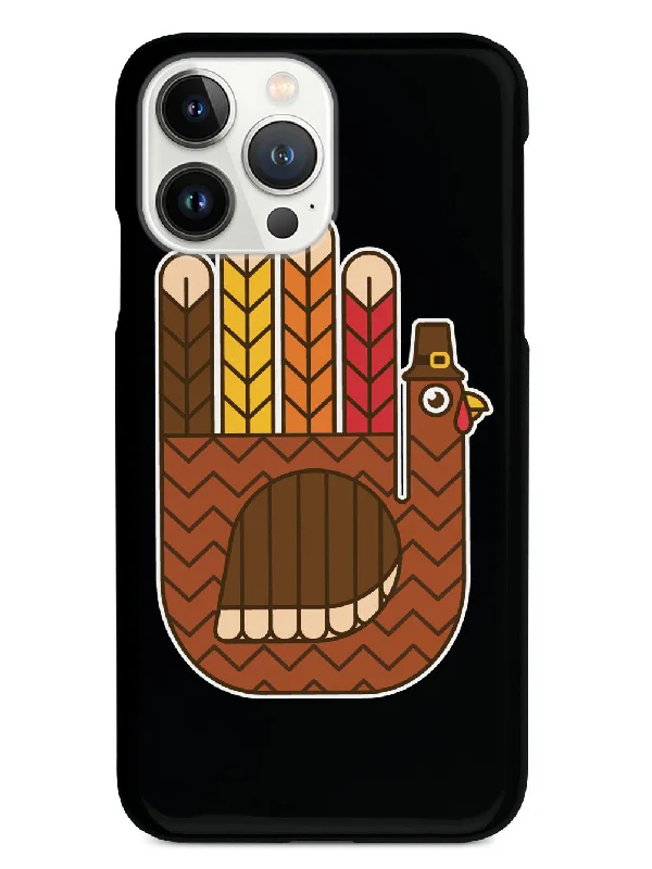 Hand-Shaped Turkey - Black Case