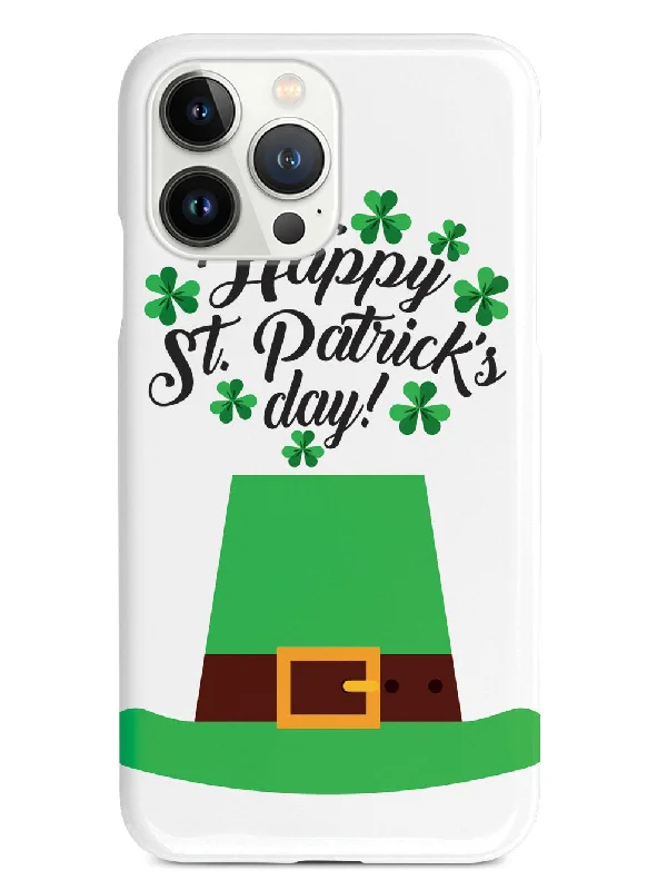 Happy St. Patrick's Day Greeting - White Case