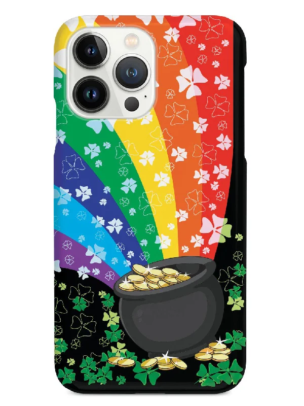 Lucky Rainbow - Pot of Gold - Black Case