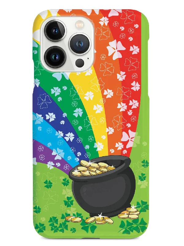 Lucky Rainbow - Pot of Gold - White Case