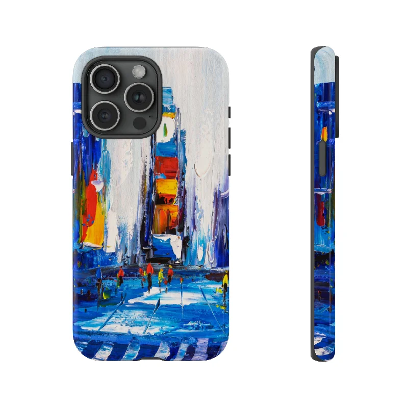 Oil Painting - City View of New York - Protective Phone Case