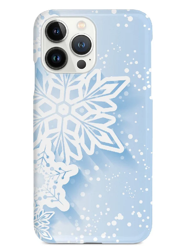 Paper Snowflakes - White Case