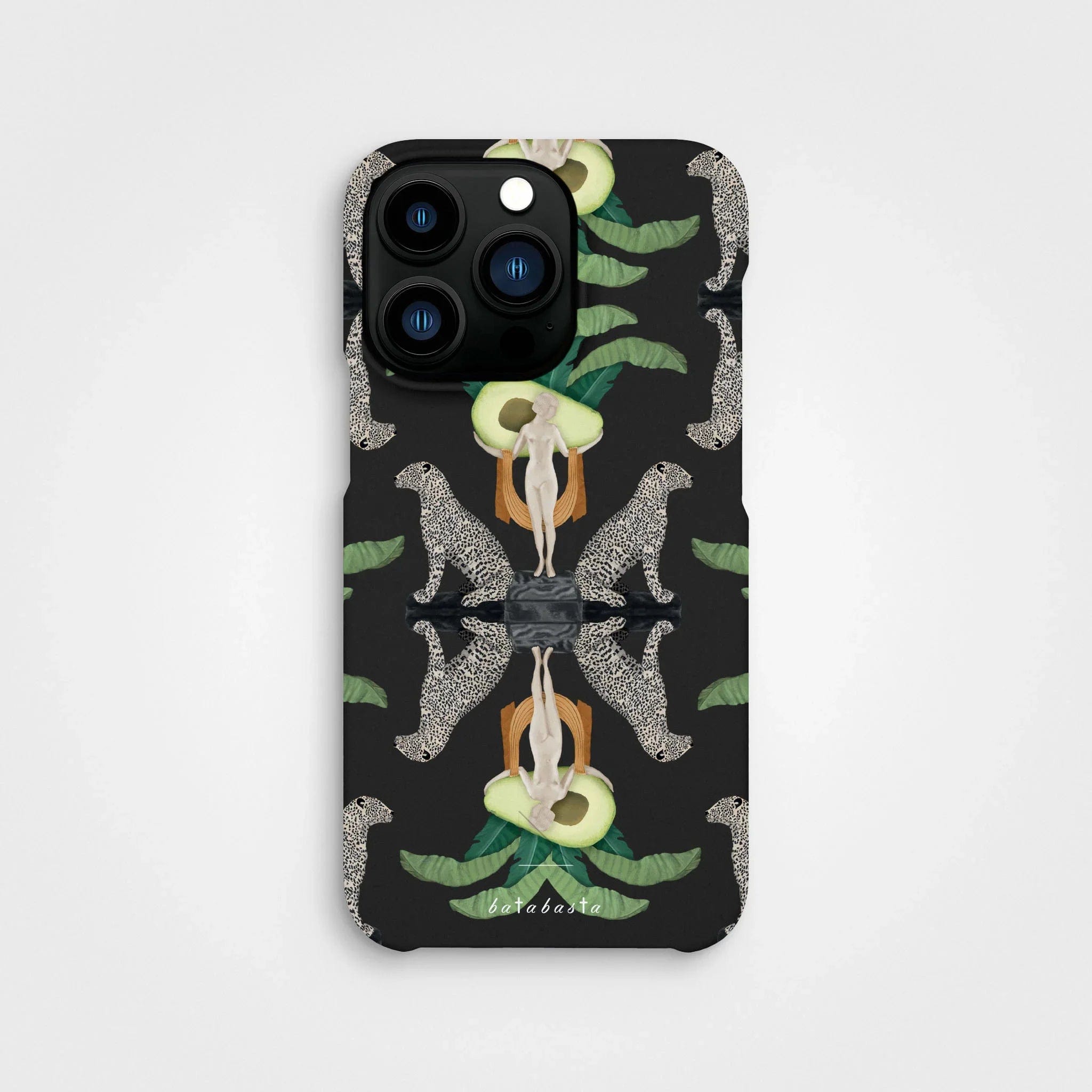 Plant-based phone case, Batabasta | Avocado lady