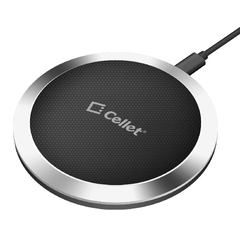 QI500 - Wireless Charging Pad, High Power 10 Watts (2.1 Amp) for Samsung Galaxy S9/S9 Plus, Apple iPhone X and All Wireless (Qi) Enabled Devices