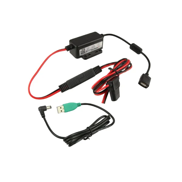 GDS™ Modular 10-30V Hardwire Charger with 90-Degree DC Cable (RAM-GDS-CHARGE-M55-V7B1U)