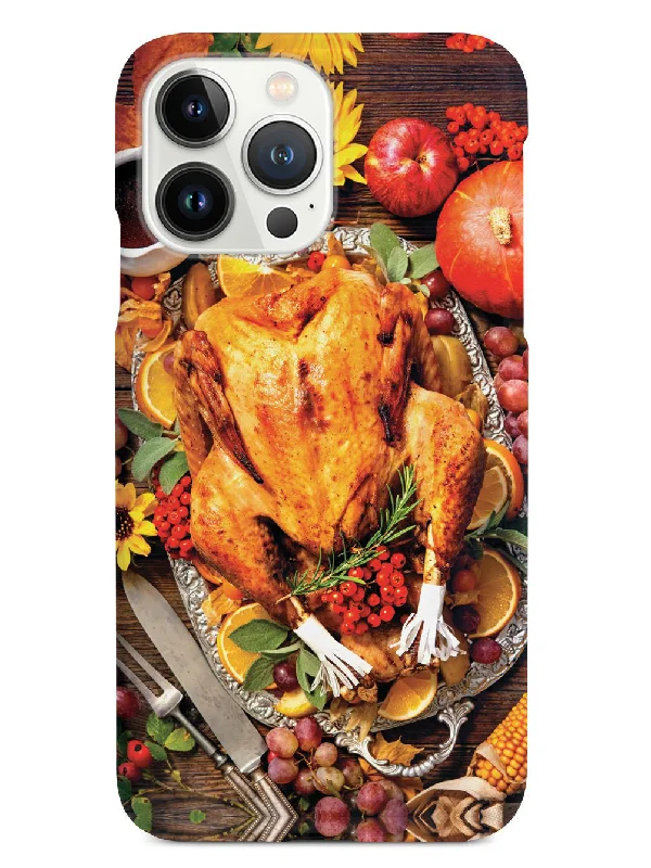 Thanksgiving Dinner - Texturized - Black Case