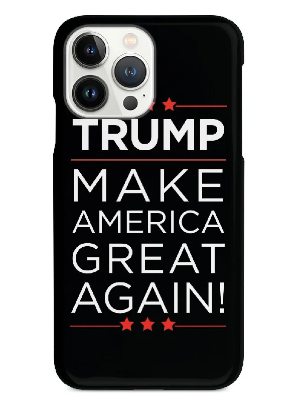 Trump - Make America Great Again - Black Case