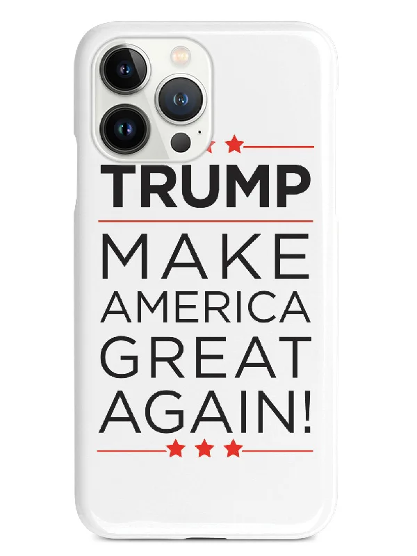 Trump - Make America Great Again - White Case